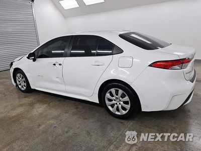 Drugie zdjęcie samochodu z przodu: 2021 TOYOTA COROLLA LE VIN:5YFEPMAE6MP208558 - miniatura