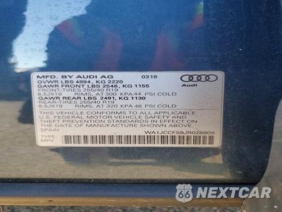 Zdjęcie 13 z 13 samochodu: 2018 AUDI Q3 PREMIUM PLUS VIN:WA1JCCFS9JR028909 - miniatura