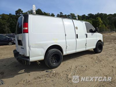 Trzecie zdjęcie samochodu z tyłu: 2008 CHEVROLET EXPRESS G1500 VIN:1GCFG15X381108099 - miniatura