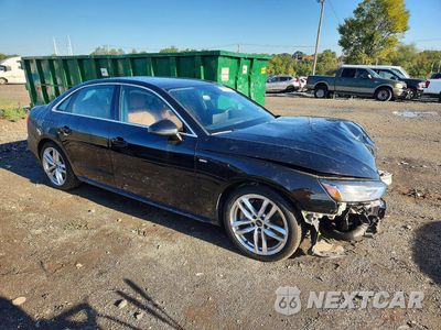 Czwarte zdjęcie samochodu z boku: 2022 AUDI A4 PREMIUM 45 VIN:WAUDAAF48NA007405 - miniatura