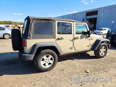Trzecie zdjęcie samochodu z tyłu: 2017 JEEP WRANGLER UNLIMITED SPORT VIN:1C4BJWDG1HL652796 - miniatura