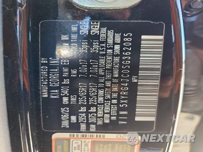 Zdjęcie 14 z 14 samochodu: 2025 KIA SORENTO LX VIN:5XYRG4JC0SG362085 - miniatura