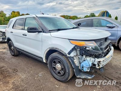 Czwarte zdjęcie samochodu z boku: 2015 FORD EXPLORER POLICE INTERCEPTOR VIN:1FM5K8AR1FGC27253 - miniatura