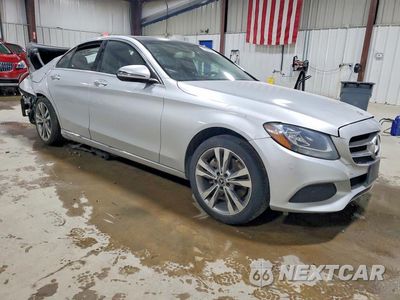 Czwarte zdjęcie samochodu z boku: 2017 MERCEDES-BENZ C 300 4MATIC VIN:55SWF4KB5HU233883 - miniatura