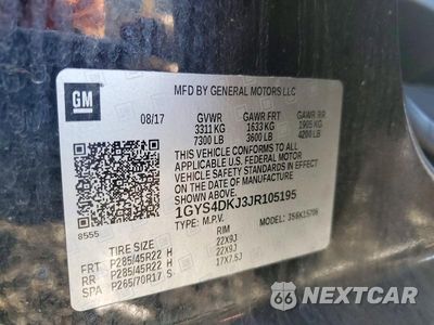 Zdjęcie 13 z 13 samochodu: 2018 CADILLAC ESCALADE PLATINUM VIN:1GYS4DKJ3JR105195 - miniatura