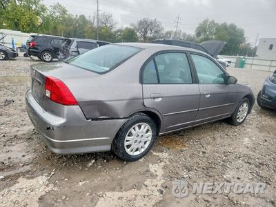 Trzecie zdjęcie samochodu z tyłu: 2005 HONDA CIVIC LX VIN:1HGES16525L005331 - miniatura