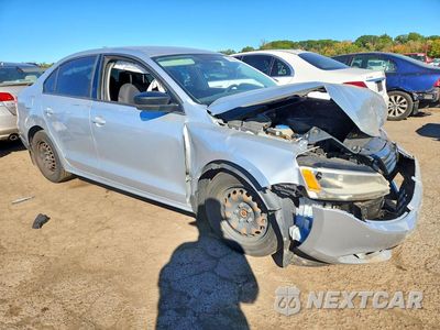 Czwarte zdjęcie samochodu z boku: 2014 VOLKSWAGEN JETTA BASE VIN:3VW1K7AJ9EM332065 - miniatura