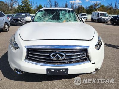 Piąte zdjęcie samochodu w środku: 2014 INFINITI QX70 BASE VIN:JN8CS1MW9EM412529 - miniatura