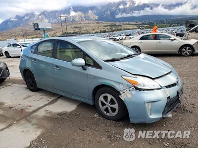 Piąte zdjęcie samochodu w środku: 2014 TOYOTA PRIUS FOUR VIN:JTDKN3DU4E1796200 - miniatura