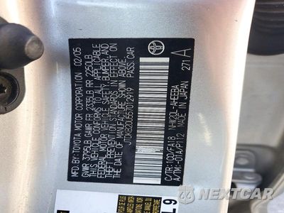 Zdjęcie 13 z 13 samochodu: 2005 TOYOTA PRIUS BASE VIN:JTDKB20U557012919 - miniatura