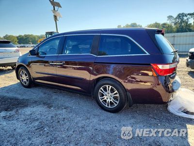 Drugie zdjęcie samochodu z przodu: 2011 HONDA ODYSSEY EXL VIN:5FNRL5H60BB067836 - miniatura