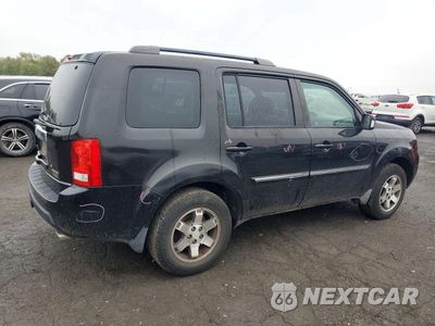 Trzecie zdjęcie samochodu z tyłu: 2010 HONDA PILOT TOURING VIN:5FNYF4H99AB014395 - miniatura