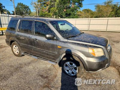 Czwarte zdjęcie samochodu z boku: 2007 HONDA PILOT LX VIN:5FNYF281X7B007141 - miniatura