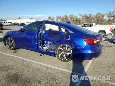 Drugie zdjęcie samochodu z przodu: 2019 HONDA ACCORD SPORT VIN:1HGCV1F36KA059770 - miniatura