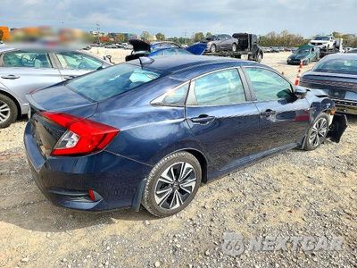 Trzecie zdjęcie samochodu z tyłu: 2016 HONDA CIVIC EX VIN:19XFC1F38GE012052 - miniatura