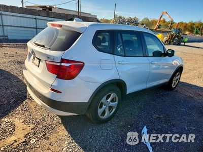 Trzecie zdjęcie samochodu z tyłu: 2011 BMW X3 XDRIVE28I VIN:5UXWX5C56BL716282 - miniatura