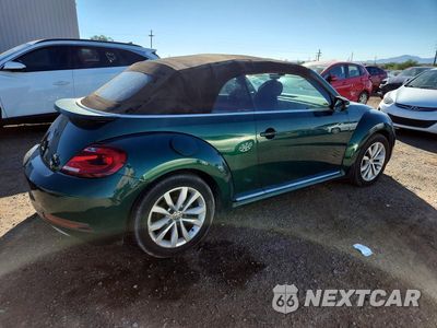 Trzecie zdjęcie samochodu z tyłu: 2017 VOLKSWAGEN BEETLE S/SE VIN:3VW517AT2HM824608 - miniatura