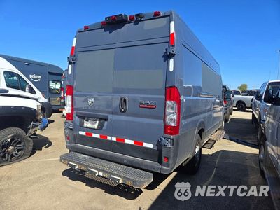Trzecie zdjęcie samochodu z tyłu: 2021 RAM PROMASTER 3500 DELIVERY VAN VIN:3C6MRVJG2ME579996 - miniatura