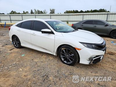 Czwarte zdjęcie samochodu z boku: 2021 HONDA CIVIC EX VIN:2HGFC1F31MH701688 - miniatura