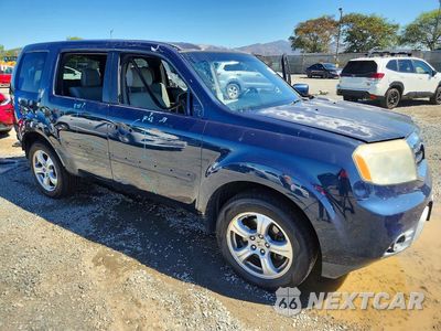 Czwarte zdjęcie samochodu z boku: 2012 HONDA PILOT EX VIN:5FNYF3H49CB002734 - miniatura