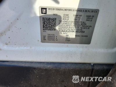 Zdjęcie 13 z 13 samochodu: 2019 CHEVROLET EQUINOX LT VIN:3GNAXLEX9KS632554 - miniatura