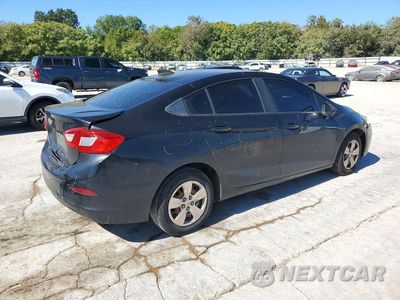 Trzecie zdjęcie samochodu z tyłu: 2017 CHEVROLET CRUZE LS VIN:1G1BC5SM5H7107621 - miniatura