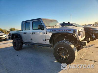 Czwarte zdjęcie samochodu z boku: 2020 JEEP GLADIATOR RUBICON VIN:1C6JJTBG3LL162888 - miniatura