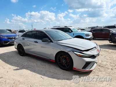 Czwarte zdjęcie samochodu z boku: 2025 HYUNDAI ELANTRA N VIN:KMHLW4DK4SU030656 - miniatura
