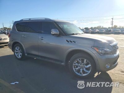 Czwarte zdjęcie samochodu z boku: 2012 INFINITI QX56 BASE VIN:JN8AZ2NE6C9023314 - miniatura