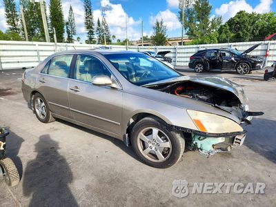 Czwarte zdjęcie samochodu z boku: 2006 HONDA ACCORD HYBRID VIN:JHMCN36576C003809 - miniatura