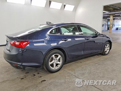 Trzecie zdjęcie samochodu z tyłu: 2017 CHEVROLET MALIBU LS VIN:1G1ZB5ST4HF215422 - miniatura