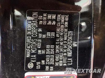 Zdjęcie 12 z 12 samochodu: 2016 KIA SOUL + VIN:KNDJP3A57G7347239 - miniatura