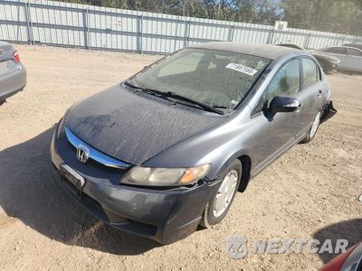 2010 HONDA CIVIC HYBRID JHMFA3F24AS001772 - główne zdjęcie licytacji z USA - miniatura