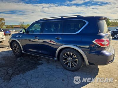 Drugie zdjęcie samochodu z przodu: 2017 NISSAN ARMADA PLATINUM VIN:JN8AY2NEXH9703212 - miniatura