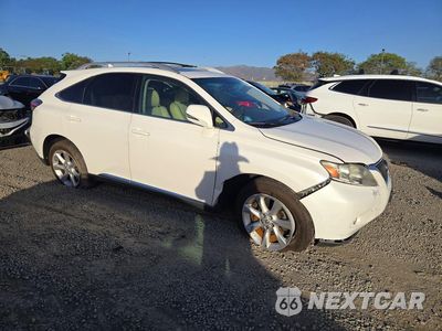 Czwarte zdjęcie samochodu z boku: 2012 LEXUS RX 350 VIN:2T2ZK1BAXCC081768 - miniatura