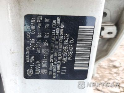 Zdjęcie 12 z 12 samochodu: 2014 HYUNDAI ACCENT GS VIN:KMHCT5AE9EU194728 - miniatura