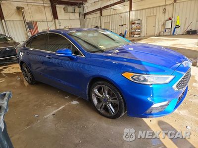 Czwarte zdjęcie samochodu z boku: 2017 FORD FUSION SPORT VIN:3FA6P0VP6HR156413 - miniatura