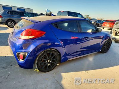 Trzecie zdjęcie samochodu z tyłu: 2014 HYUNDAI VELOSTER TURBO VIN:KMHTC6AE5EU201308 - miniatura