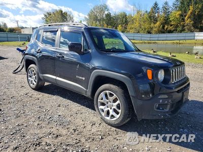 Czwarte zdjęcie samochodu z boku: 2017 JEEP RENEGADE LATITUDE VIN:ZACCJBBB2HPF18797 - miniatura