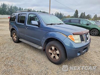 Czwarte zdjęcie samochodu z boku: 2005 NISSAN PATHFINDER XE VIN:5N1AR18W45C728902 - miniatura