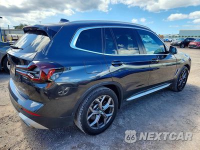 Trzecie zdjęcie samochodu z tyłu: 2023 BMW X3 XDRIVE30I VIN:WBX57DP0XPN221880 - miniatura