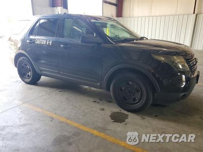 Czwarte zdjęcie samochodu z boku: 2015 FORD EXPLORER POLICE INTERCEPTOR VIN:1FM5K8AR3FGA15793 - miniatura