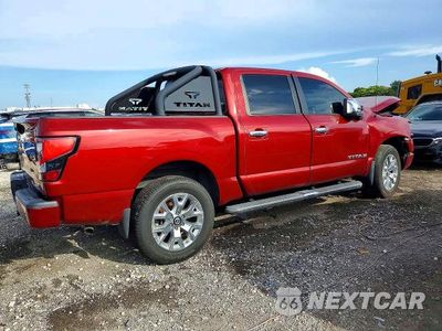 Trzecie zdjęcie samochodu z tyłu: 2021 NISSAN TITAN SL VIN:1N6AA1ED6MN501256 - miniatura