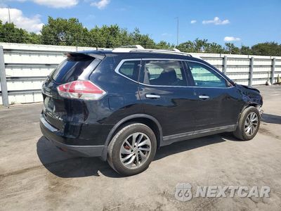 Trzecie zdjęcie samochodu z tyłu: 2015 NISSAN ROGUE SL VIN:5N1AT2MV7FC806241 - miniatura