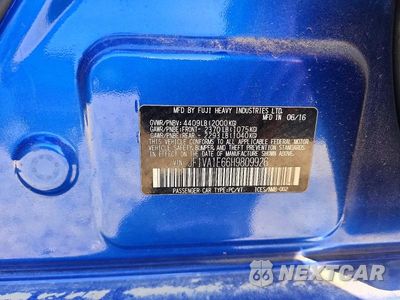 Zdjęcie 13 z 13 samochodu: 2017 SUBARU WRX PREMIUM VIN:JF1VA1E66H9809926 - miniatura