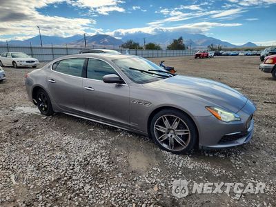 Czwarte zdjęcie samochodu z boku: 2017 MASERATI QUATTROPORTE S VIN:ZAM56RPL6H1194298 - miniatura