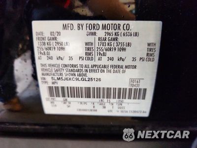 Zdjęcie 13 z 13 samochodu: 2020 LINCOLN AVIATOR VIN:5LM5J6XC9LGL25126 - miniatura