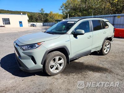 2021 TOYOTA RAV4 HYBRID XLE PREMIUM 4T3B6RFV4MU040629 - główne zdjęcie licytacji z USA - miniatura