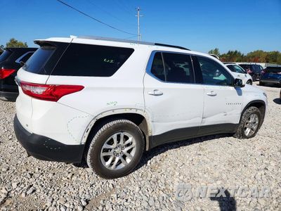 Trzecie zdjęcie samochodu z tyłu: 2018 CHEVROLET TRAVERSE LT VIN:1GNEVGKW4JJ143215 - miniatura