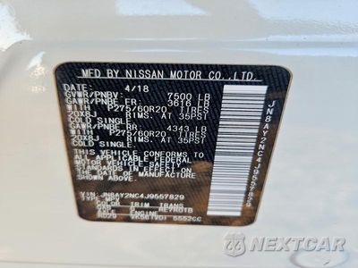 Zdjęcie 14 z 14 samochodu: 2018 NISSAN ARMADA SL VIN:JN8AY2NC4J9557829 - miniatura